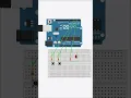 Controlling LED using two push buttons