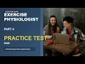 Exercise Physiologist Practice Test 2026 Part 4 50 Questions and Answers Exam Prep