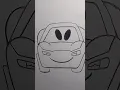 DRAW Lightning McQueen in 5 EASY Steps