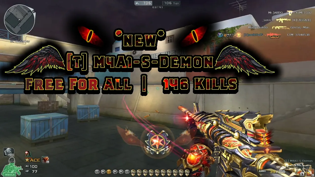 Crossfire West | *NEW* [T] M4A1-S-Demon | Free For All