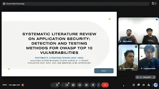 PRESENTATION SLR OWASP Top 10 Detection Methods Secure Coding Practices and Testing Strategies