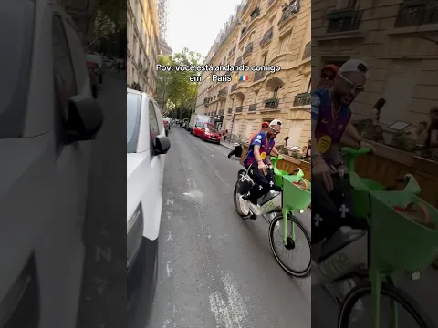 Olha o que aconteceu nessa caminhada em Paris