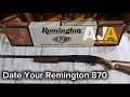 Date Your Remington 1921 to 2021