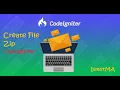 Cara Membuat File Zip CodeIgniter 100