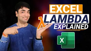 Excel Lambda Function Explained-How When to use it