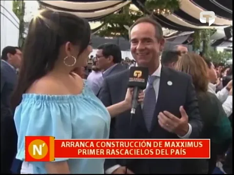 Arranca construcción de Maxximus primer rascacielos del país