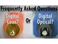 FAQ - What s The Difference Between Digital Coax and Digital Optical Cables