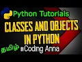 Classes Objects OOPS in Python Python Tutorials in Tamil