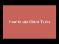 How to use Karbon client tasks from JVCA