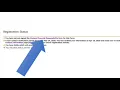 How to Check Registration Status