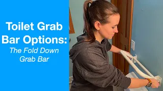 Toilet Grab Bar Options The Fold - Down Grab Bar