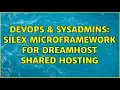 DevOps SysAdmins Silex Microframework for Dreamhost shared hosting