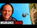 A MILLIONAIRE climbed to the SUMMIT and FELL 102 METERS