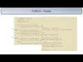 Python Flow control