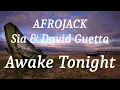 AFROJACK, Sia & David Guetta - Awake Tonight (lyrics)