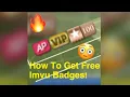 Imvu How To Get Free Badges 2019