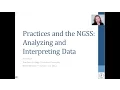 Preparing for the Next Generation Science Standards Analyzing and Interpreting Data