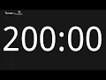 200 Minute Countup Timer