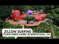 Zillow Suring The Flinstones Home in Hillsborough California