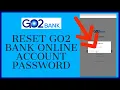 How to Reset Forgotten GO2bank Account Password Recover GO2bank Account 2022