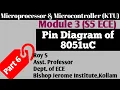 Module 3 Part 6 Pin Diagram of 8051 Microprocessor Microcontroller S5 ECE-KTU