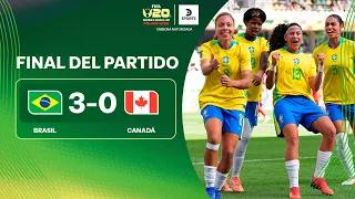¡LA VERDEAMARELA DEBUTÓ con GOLEADA! #BRASIL VENCIÓ a #CANADÁ | Brasil 3–0 Canadá | Resumen