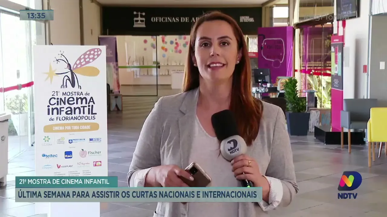 21ª Mostra de Cinema Infantil termina neste fim de semana em Florianópolis