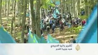 تتار القرم يحيون الذكرى ال    لترحيلهم من أرضهم دندنها