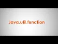 Java util function package - part 1