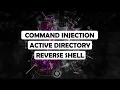 Command Injection Restriction Bypass in Active Directory and get a Reverse Shell PentestHint