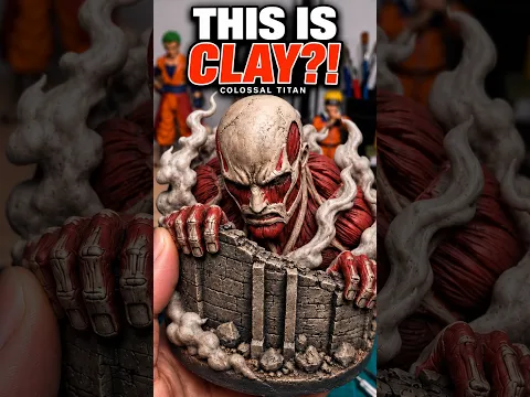 From Clay to COLOSSAL TITAN?! 😱🔥 | Attack on Titan