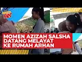 Lagu Azizah Salsha Melayat ke Rumah Duka Ayah Pratama Arhan, Peluk Erat Mantan Ibu Mertua #azizahsalsha