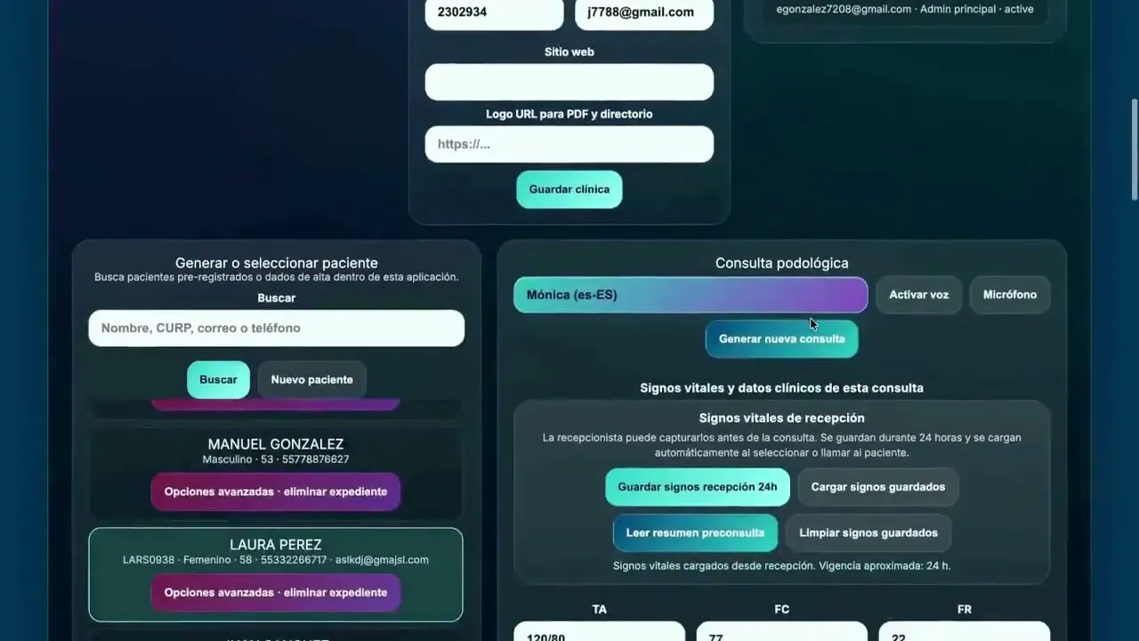 Demo PodoIA Completo