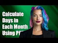 How to Calculate Days in Each Month Using PHP A Step-by-Step Guide