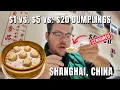 I Tried 3 Soup Dumplings in Shanghai Budget to Michelin