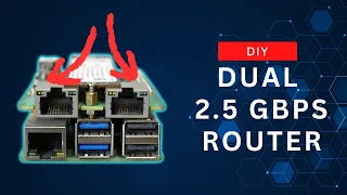 Dual 2 5Gbps Raspberry Pi 5 OpenWRT Router featuring the Radxa Router HAT