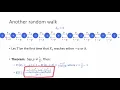 Class 17 2 Hitting times of Random Walks