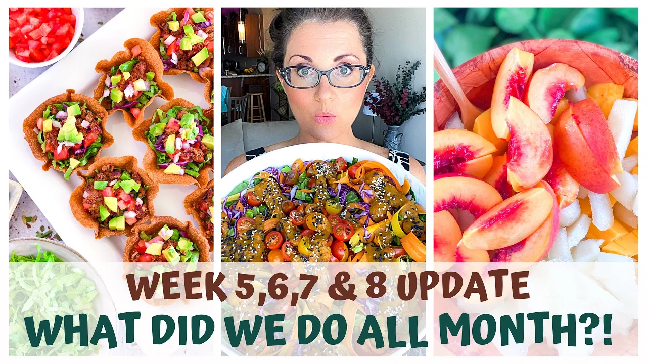 WEEK 5,6,7 & 8  WHAT DID WE DO ALL MONTH??!!  75 HARD UPDATE