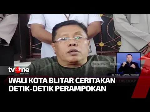 Wali Kota Blitar Korban Perampokan Disertai Penyekapan "Tiga Orang Masuk Lewat Pintu Kamar"