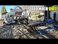 We Hauled a FULL Dump Trailer of Dirt in Calistoga This Was WAY More Dirt Than Expected