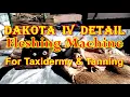 The Tanning Taxidermy DETAIL FLESHING MACHINE 176