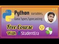 Python Programming Mastering Variables Data Types and Typecasting Lecture 3