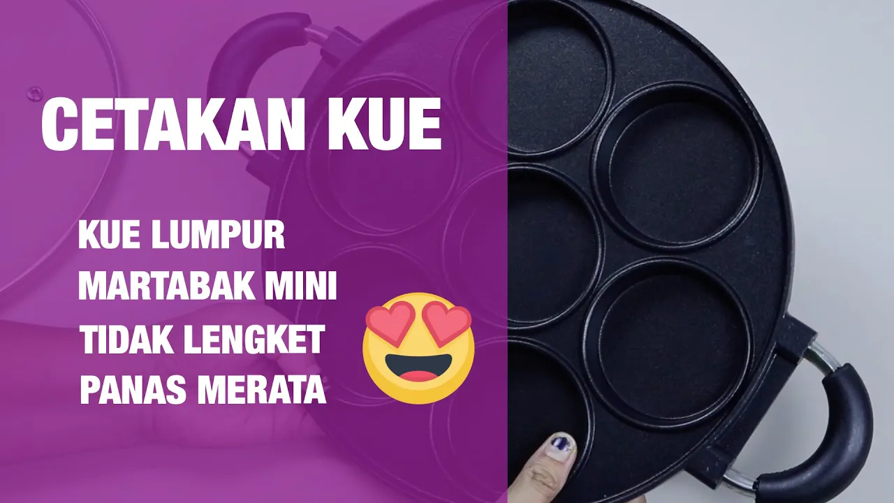 Cetakan Kue Snackmaker 12 Lubang Variasi Alat cetak kue tanpa listrik kini sangat digemari banyak ch. 
