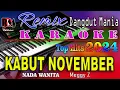 Lagu Kabut November - Dj Mix Dut Orgen Tunggal || Karaoke (Nada Wanita) RDM Official
