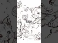 Adorable Cat Coloring Pages For Stress Relief