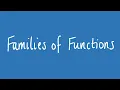 Families of functions Unit 1 and 2 VCE Maths Methods