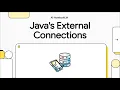 Java Week 10 Java External Connections