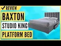 Baxton Studio King Platform Bed