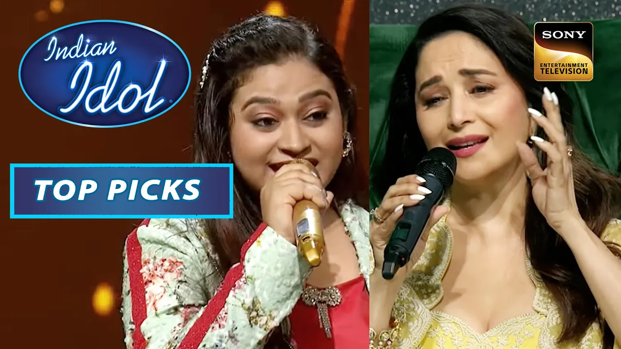 Madhuri जी & Sonakshi ने गाया 'Kaahe Chhed' Song |Indian idol S13| Top Picks |Sonakshi | 21 Jan 2023