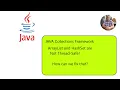 JAVA Collections Framework Part 6 HashSet - and ArrayList Not Thread-Safe
